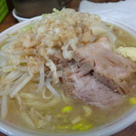 ラーメン二郎 - 小・にんにく・アブラ・からめ