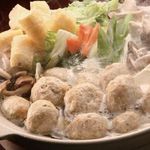 ◇Raw Tsukune Salted Chanko nabe