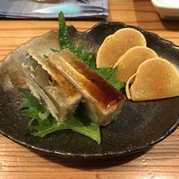 鮨処いちい - 自家製カラスミと穴子の煮こごり