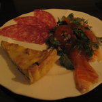 オステリア ヴァンヴィーノ - おつまみ3種盛り、780円(H23.4.27)