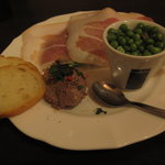 オステリア ヴァンヴィーノ - おつまみ3種盛り、780円(H23.5.13)