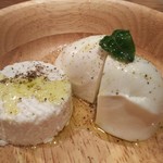 CHEESE FAICAL - モッツァレラとリコッタチーズ。新鮮でフレッシュな味わいです！