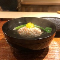 富小路 やま岸 - （2017年12月）コッペ蟹のお椀