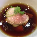 飯田商店 - 鶏と水のスープで出来たつけ汁