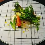 ラトリエK - ヒラスズキのカルパッチョ