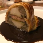 ル レストラン ハラ - 鮑とフォアグラのパイ包み