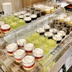 ホテルニューオータニ - あまおうプリン、ピュアメロンゼリー、ピュアコーヒーゼリー、新edoスーパー黒豆カン、東京ｽｰﾊﾟｰﾋﾟｭｱﾌﾟﾘﾝ、新edo豆カン