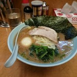 らー麺 家道 - 今回も味玉サービスの一杯でした。有難うございます。