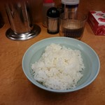 らー麺 家道 - 終日無料お代わり自由の中ライス