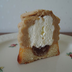 PATISSERIE LACROIX - モンブラン断面