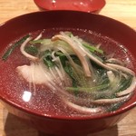 荒木町たつや - 甘鯛の沢煮椀