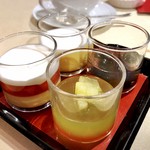 ホテルニューオータニ - グラスデザート＠ピュアメロンゼリーのメロン感！