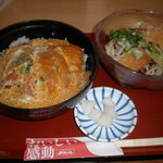 みほり峠 - カツ丼とうどんランチ
