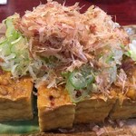 串のこたに - 「厚揚げ肉みそのせ」280円
      