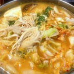 串のこたに - キムチ鍋７８０円