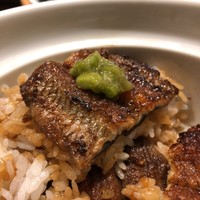 鰻う おか冨士 - 刻みわさびを乗せて♪