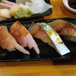 麺哲支店 麺野郎 - 鮨-ハガツオ&鯖