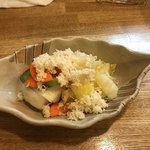 居酒屋山さん - 漬け物山ワサビ