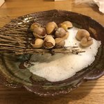 居酒屋山さん - 塩炒りぎんなん