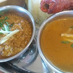 アンベール - マトンカレーとビーフキーマ