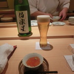 鮨 さかい - 伯楽星