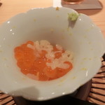 鮨 さかい - ルビーなかはごはん。