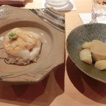 鮨 さかい - 白子どんとガリ