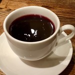 イタリアンバール ミーオ - 「ホットサングリア(赤)」。