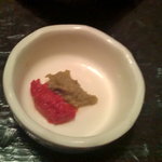 ぶあいそ - 【2011年03月】薬味の柚子胡椒ともみじおろし。