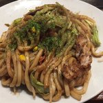 Okonomiyaki katsuchiyan - うどん焼き 大盛り  830円(税抜)