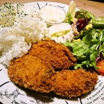 牡蠣フライランチ