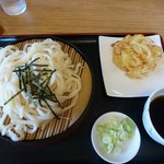 新川うどん店 - 天ザルうどん