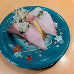 回転寿司　すし丸 - ブリしゃぶ握り（250円）