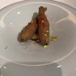 ジョンティ アッシュ - アミューズ・ブーシュ モロコの揚げ物