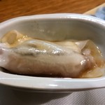 中国菜 火ノ鳥 - 点心三種　原木椎茸と宮崎牛の蒸し餃子