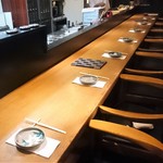 中国菜 火ノ鳥 - 店内　カウンター席