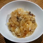 中国菜 火ノ鳥 - フカひれあんかけご飯　フカひれあんかけの方がご飯より多いかも？