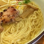 麺やひだまり - 和塩らぁ麺接写。