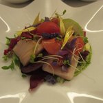 ビストロ ダイア - 42℃で調理した鰤のコンフィ　根菜のサラダを添えて