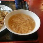 中華料理 萬福 - スープ