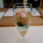 洋梨と蟹の生姜酢ｼﾞｭﾚ