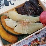 留萌駅立喰そば - にしんおやこ弁当