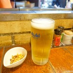 空と海居酒屋店 - 2017年11月　生ビール【420円】