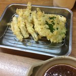 漁師屋台 がっつり - 小いわしの天ぷら