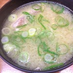 漁師屋台 がっつり - あら汁