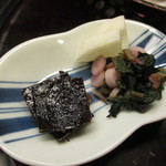 ふな田 - 佃煮昆布と漬物