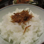 ふな田 - ちりめん山椒ご飯