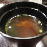 ふな田 - 赤出汁