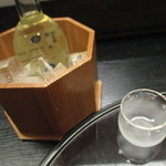 ふな田 - 木製の冷酒クーラー