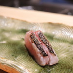 鮨こゝろ - 皮目を炙った黒ムツ